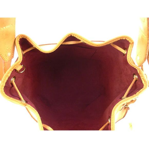 Louis Vuitton Petit Noe Monogram Multicolor Drawstring Shoulder Bag White - Picture 5 of 7